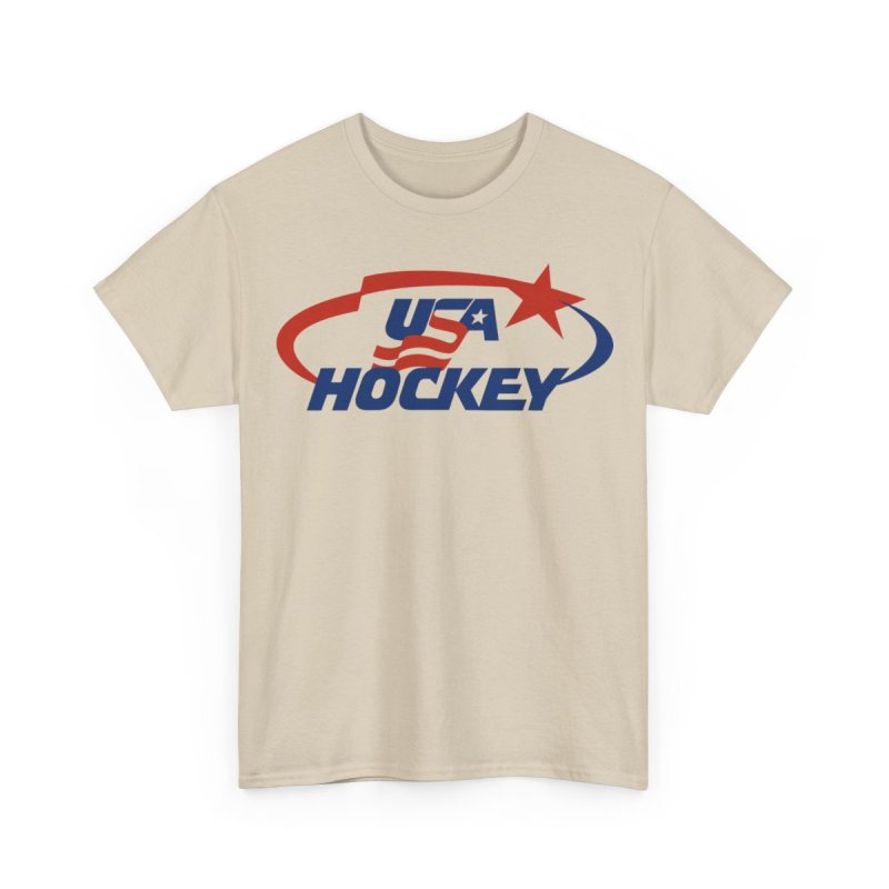 USA Hockey Team T-Shirt | Official Logo Fan Gear | Team USA Ice Hockey Graphic Tee