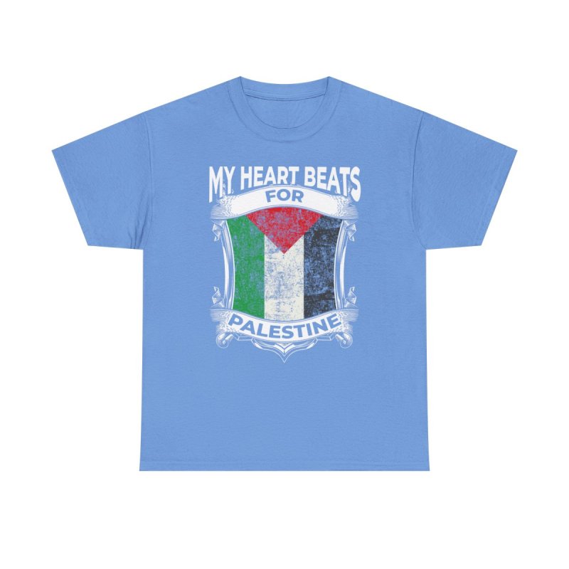 The Heart of Palestine Tee | Gaza & Roots of Peace