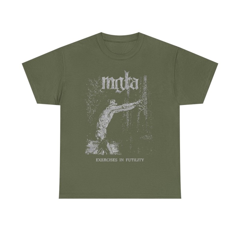 Mgła T-Shirt | Exercises in Futility Black Metal Band Tee | Polish Atmospheric Black Metal Merch