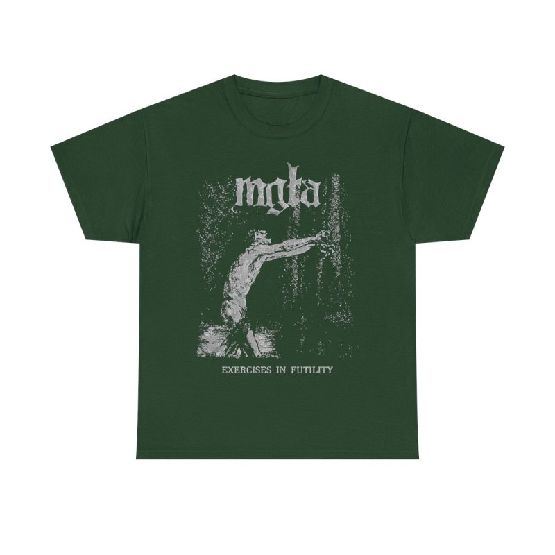 Mgła T-Shirt | Exercises in Futility Black Metal Band Tee | Polish Atmospheric Black Metal Merch