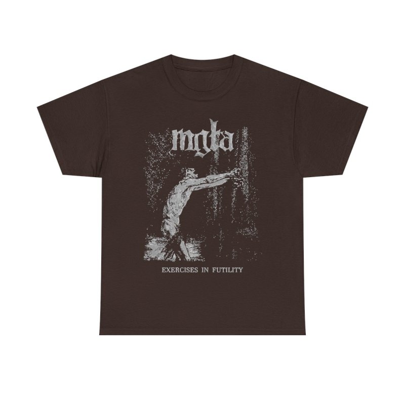 Mgła T-Shirt | Exercises in Futility Black Metal Band Tee | Polish Atmospheric Black Metal Merch