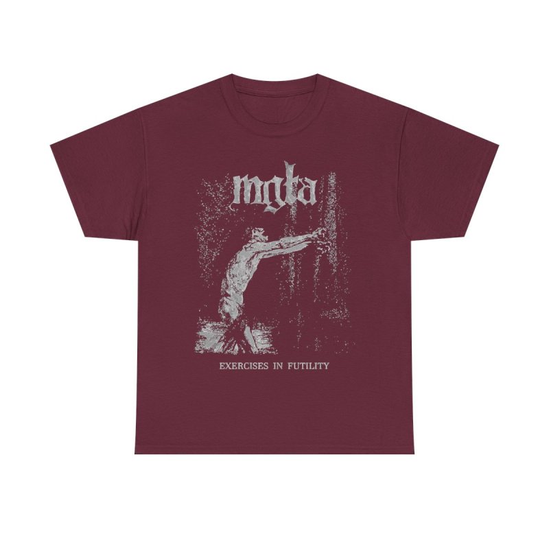 Mgła T-Shirt | Exercises in Futility Black Metal Band Tee | Polish Atmospheric Black Metal Merch