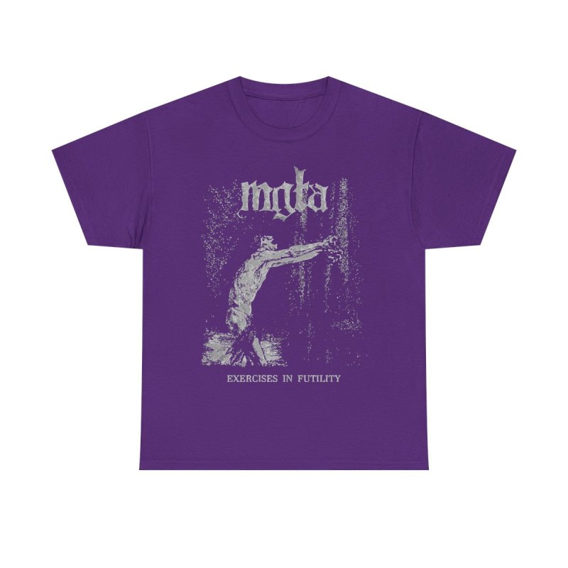 Mgła T-Shirt | Exercises in Futility Black Metal Band Tee | Polish Atmospheric Black Metal Merch