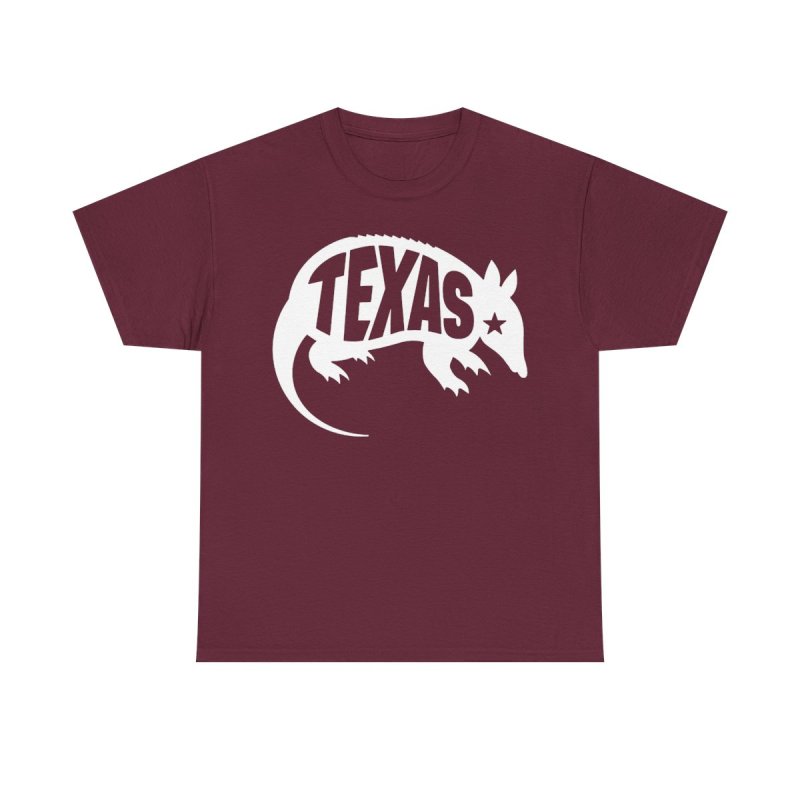 Texas Armadillo Original Logo T-Shirt | Vintage 1923 Collegiate | Classic Lone Star State Apparel