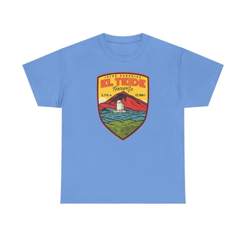 El Teide Tenerife T-Shirt | Canary Islands Spain Travel Souvenir | Mount Teide Volcano Graphic Tee