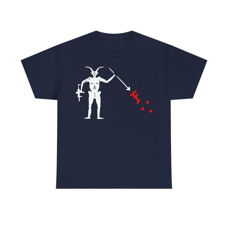 FOG Blackbeard Tactical Flag Graphic T-Shirt | Military Subculture Hypebeast Streetwear