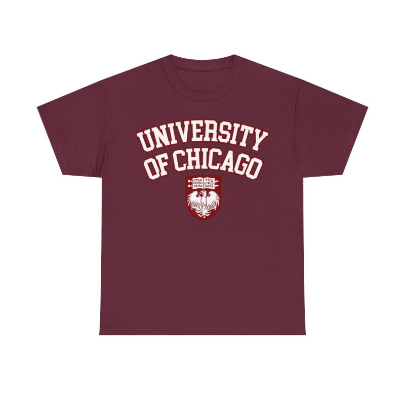 University of Chicago T-Shirt | UChicago Maroons Collegiate Tee