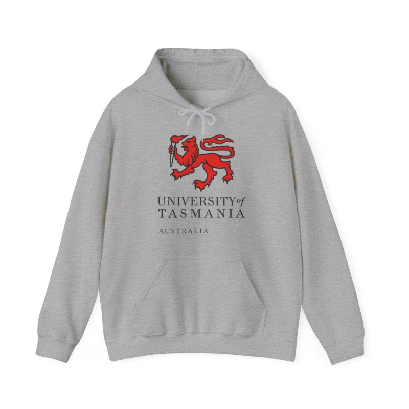 University of Tasmania Hoodie | UTAS Australia Collegiate Sweatshirt | Red Lion Varsity Pullover