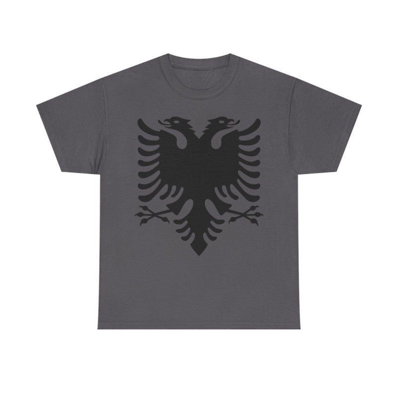 Albania Coat of Arms T-Shirt | Double-Headed Eagle Heritage Tee