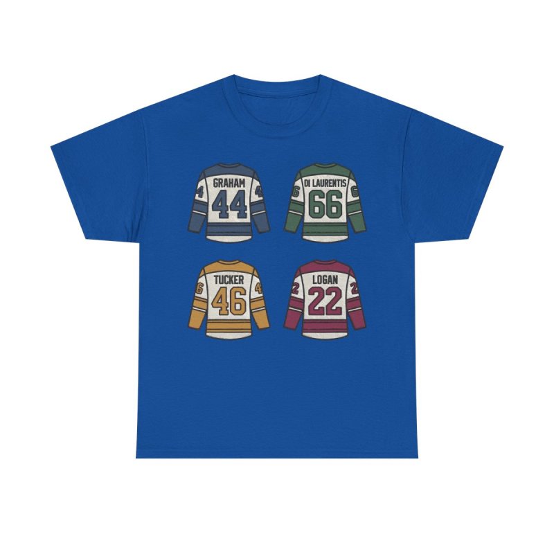 Briar University Hockey Bookish Merch T-Shirt | Graham Logan Tucker Di Laurentis Romance Reader Gift