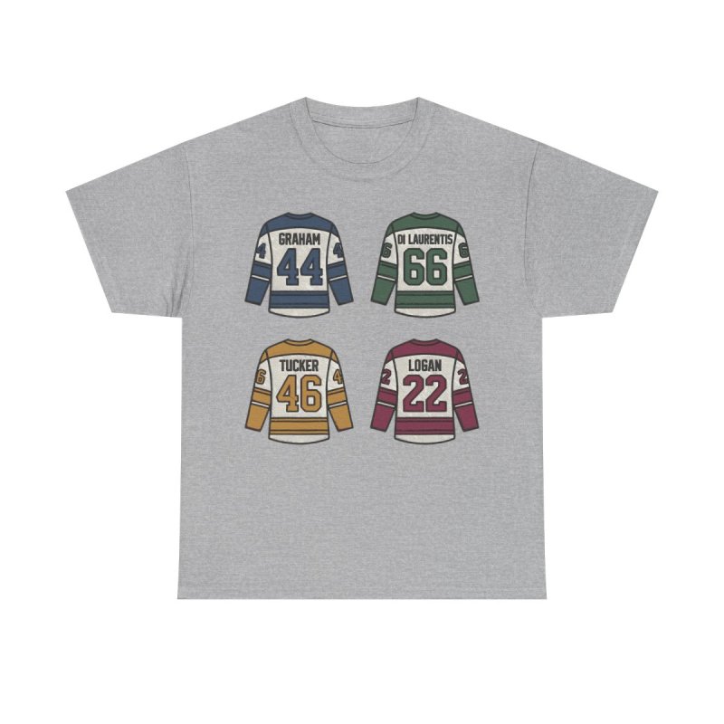 Briar University Hockey Bookish Merch T-Shirt | Graham Logan Tucker Di Laurentis Romance Reader Gift