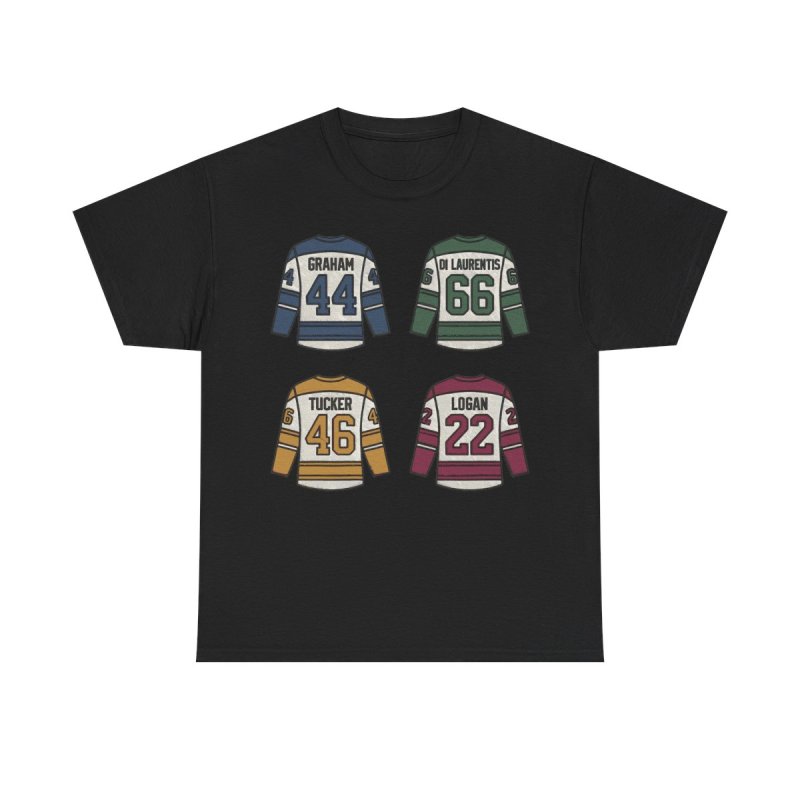 Briar University Hockey Bookish Merch T-Shirt | Graham Logan Tucker Di Laurentis Romance Reader Gift