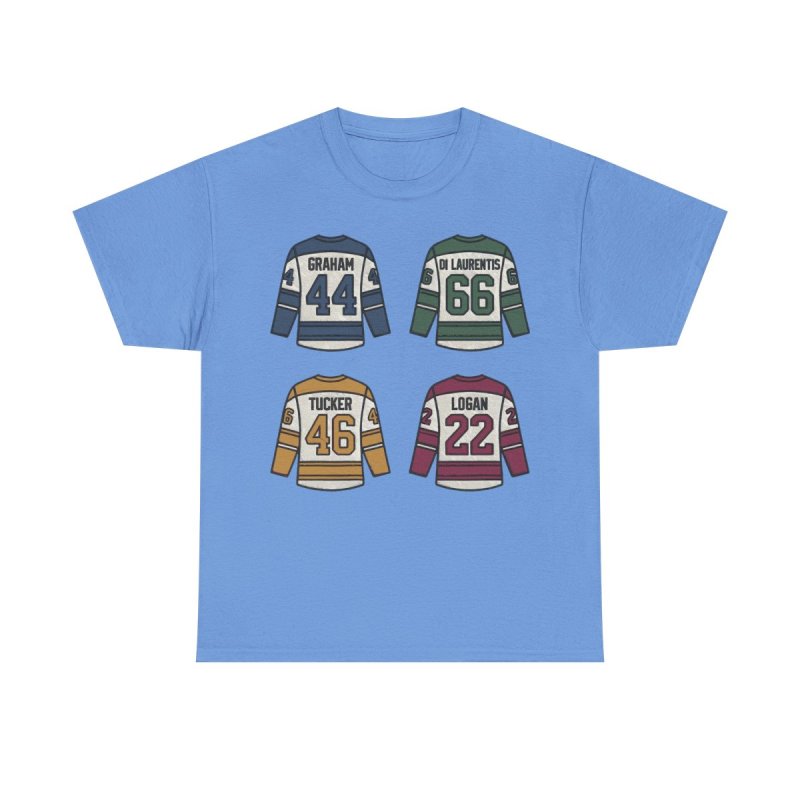 Briar University Hockey Bookish Merch T-Shirt | Graham Logan Tucker Di Laurentis Romance Reader Gift