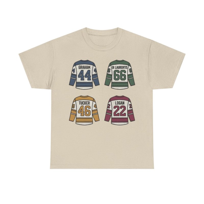 Briar University Hockey Bookish Merch T-Shirt | Graham Logan Tucker Di Laurentis Romance Reader Gift