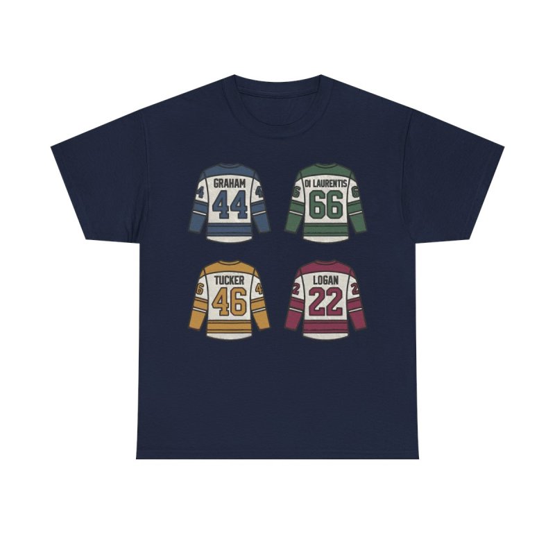 Briar University Hockey Bookish Merch T-Shirt | Graham Logan Tucker Di Laurentis Romance Reader Gift
