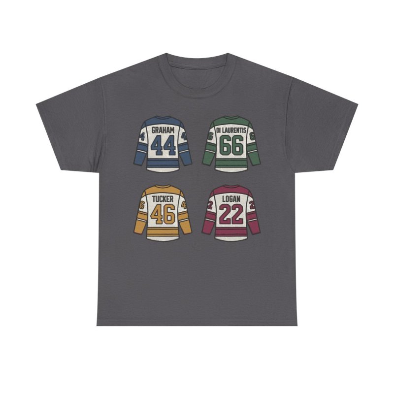 Briar University Hockey Bookish Merch T-Shirt | Graham Logan Tucker Di Laurentis Romance Reader Gift