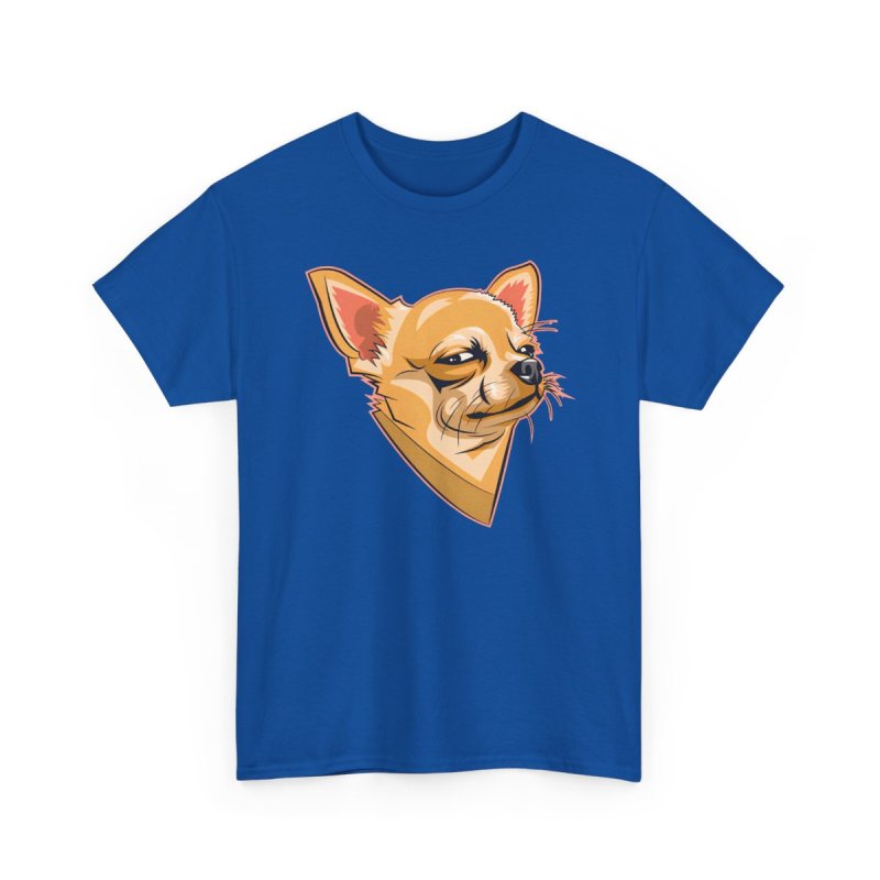 Winking Suspicious Chihuahua Graphic T-Shirt – Funny Cute Dog Lover Unisex Tee