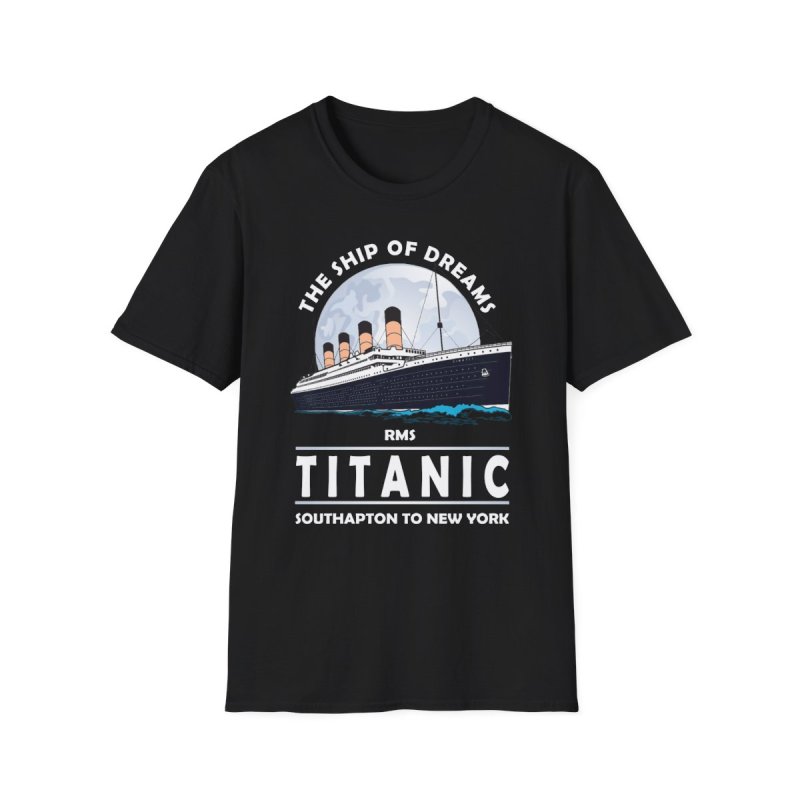 Titanic Vintage Voyage Cruise T-Shirt