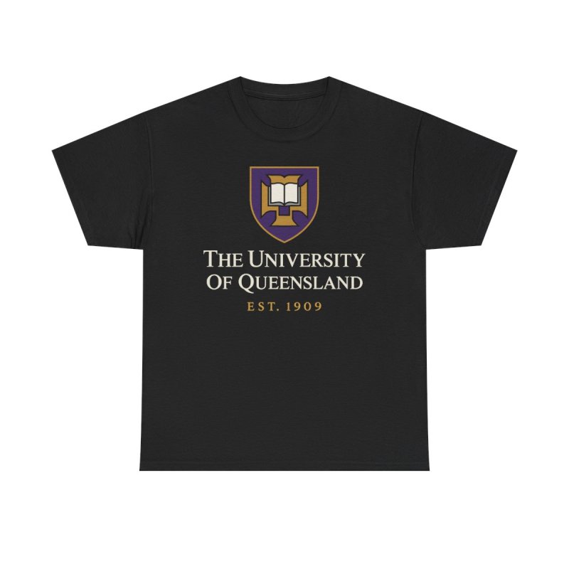 University of Queensland T-Shirt | UQ Est. 1909 Collegiate Tee | UQ Shield Varsity Graphic Shirt