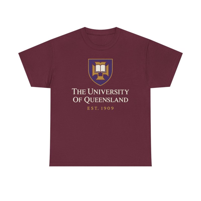 University of Queensland T-Shirt | UQ Est. 1909 Collegiate Tee | UQ Shield Varsity Graphic Shirt