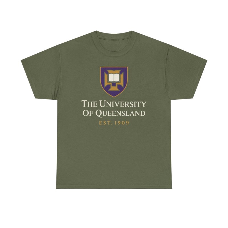 University of Queensland T-Shirt | UQ Est. 1909 Collegiate Tee | UQ Shield Varsity Graphic Shirt