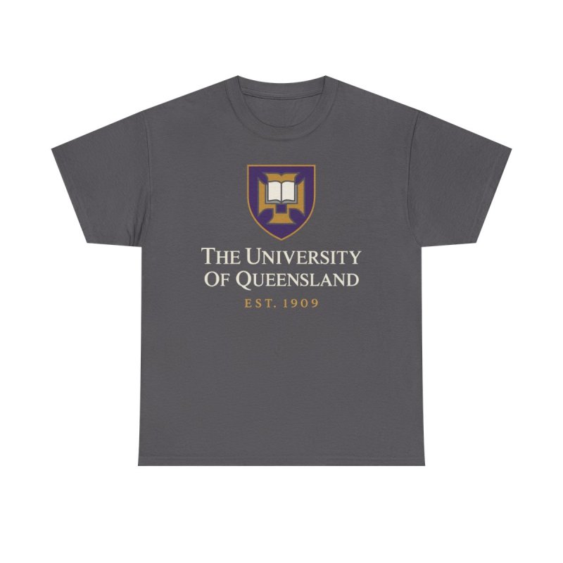 University of Queensland T-Shirt | UQ Est. 1909 Collegiate Tee | UQ Shield Varsity Graphic Shirt
