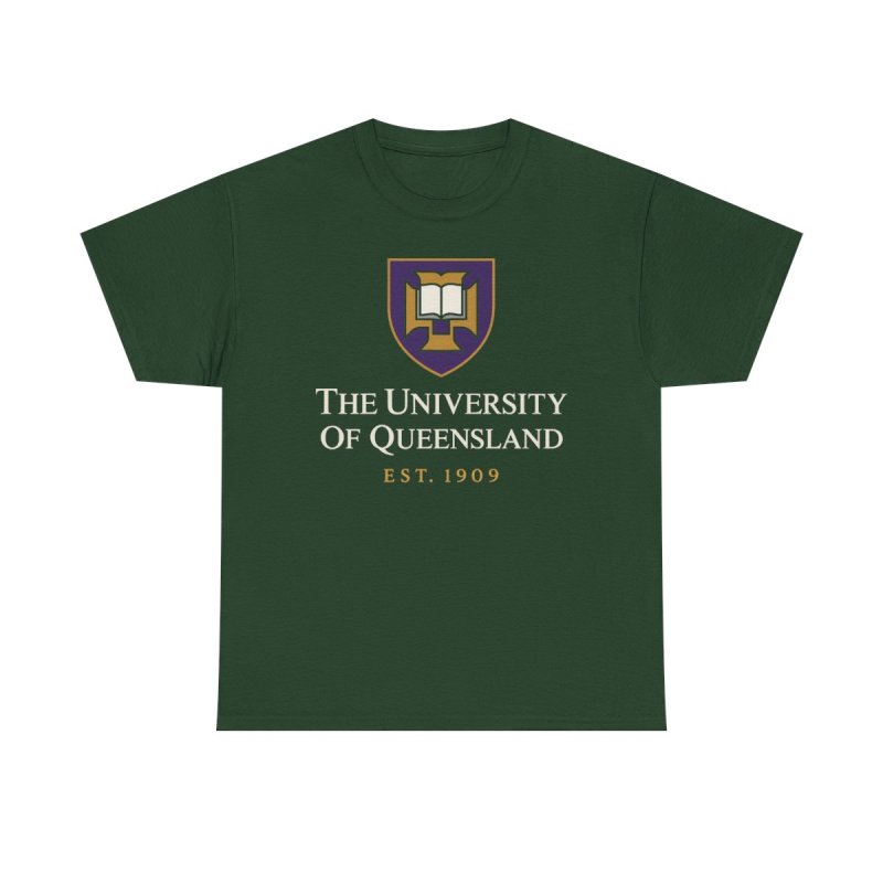 University of Queensland T-Shirt | UQ Est. 1909 Collegiate Tee | UQ Shield Varsity Graphic Shirt