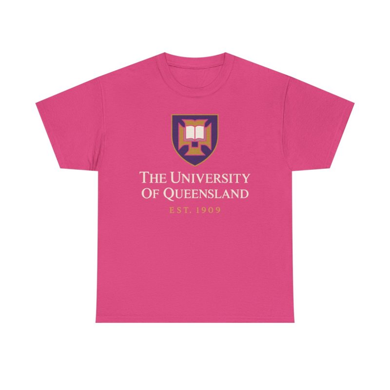 University of Queensland T-Shirt | UQ Est. 1909 Collegiate Tee | UQ Shield Varsity Graphic Shirt