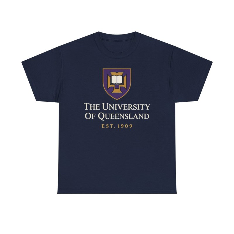 University of Queensland T-Shirt | UQ Est. 1909 Collegiate Tee | UQ Shield Varsity Graphic Shirt