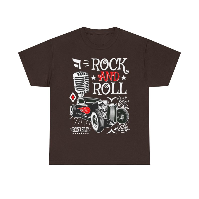 Vintage Rockabilly T-Shirt | 50s Hot Rod Rock and Roll