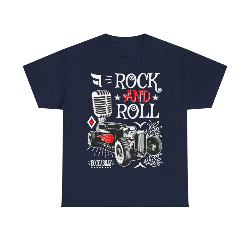 Vintage Rockabilly T-Shirt | 50s Hot Rod Rock and Roll