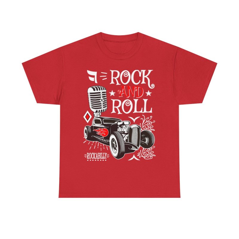 Vintage Rockabilly T-Shirt | 50s Hot Rod Rock and Roll