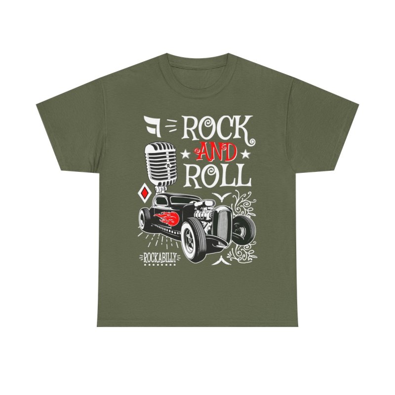 Vintage Rockabilly T-Shirt | 50s Hot Rod Rock and Roll