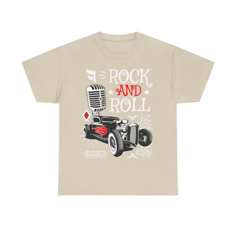 Vintage Rockabilly T-Shirt | 50s Hot Rod Rock and Roll