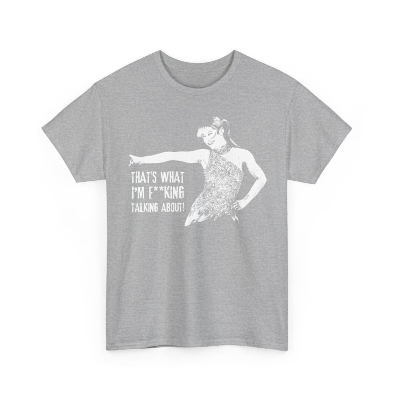 Alysa Liu T-Shirt | "That's What I'm F**king Talking About" Figure Skating Tee | Viral Olympic Moment Graphic Shirt