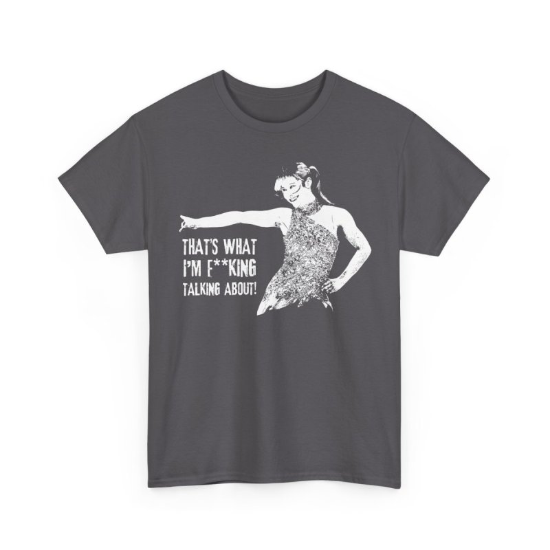 Alysa Liu T-Shirt | "That's What I'm F**king Talking About" Figure Skating Tee | Viral Olympic Moment Graphic Shirt