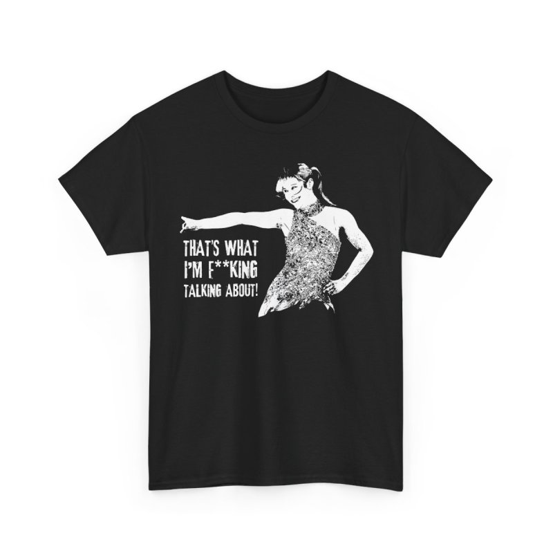 Alysa Liu T-Shirt | "That's What I'm F**king Talking About" Figure Skating Tee | Viral Olympic Moment Graphic Shirt