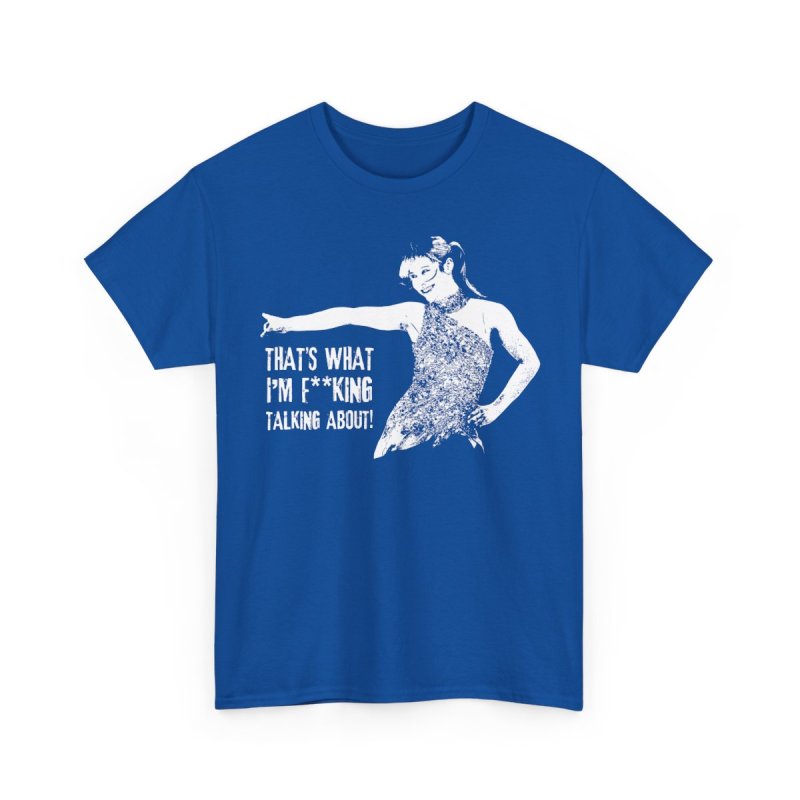 Alysa Liu T-Shirt | "That's What I'm F**king Talking About" Figure Skating Tee | Viral Olympic Moment Graphic Shirt