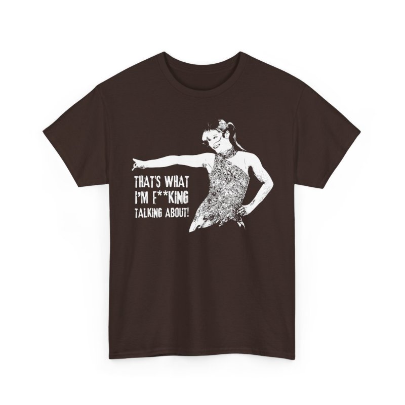 Alysa Liu T-Shirt | "That's What I'm F**king Talking About" Figure Skating Tee | Viral Olympic Moment Graphic Shirt