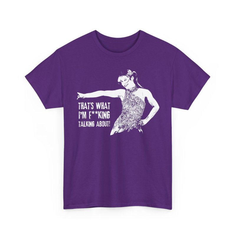 Alysa Liu T-Shirt | "That's What I'm F**king Talking About" Figure Skating Tee | Viral Olympic Moment Graphic Shirt