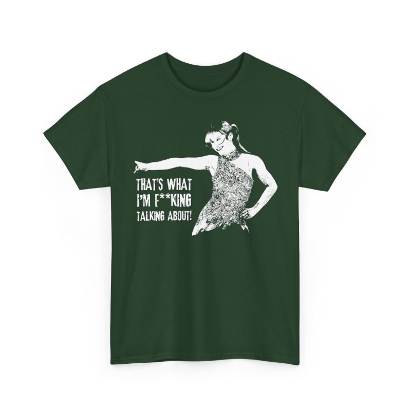 Alysa Liu T-Shirt | "That's What I'm F**king Talking About" Figure Skating Tee | Viral Olympic Moment Graphic Shirt
