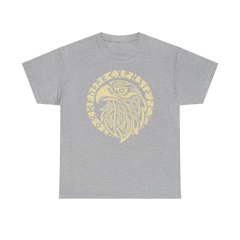 Viking Raven T-Shirt | Norse Mythology Huginn and Muninn Shirt | Celtic Knot Raven Graphic Tee