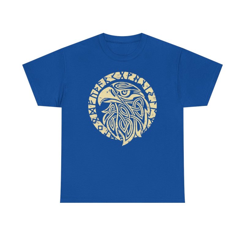 Viking Raven T-Shirt | Norse Mythology Huginn and Muninn Shirt | Celtic Knot Raven Graphic Tee