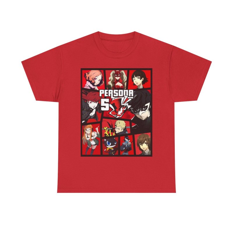 Persona Phantom Thieves Character Collage | Joker & Morgana Fan Apparel