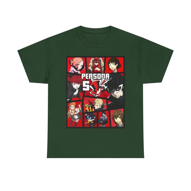 Persona Phantom Thieves Character Collage | Joker & Morgana Fan Apparel