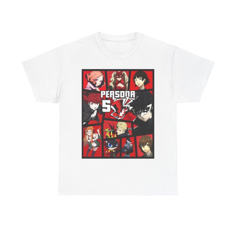 Persona Phantom Thieves Character Collage | Joker & Morgana Fan Apparel