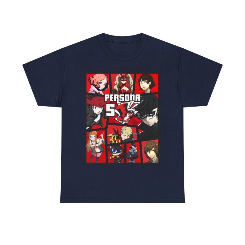 Persona Phantom Thieves Character Collage | Joker & Morgana Fan Apparel