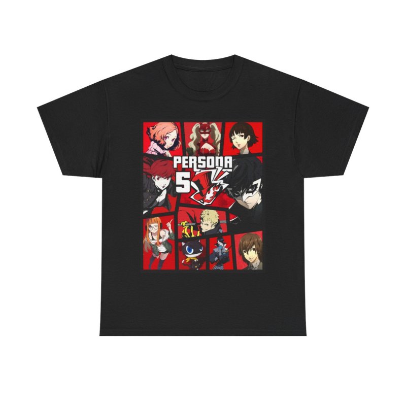 Persona Phantom Thieves Character Collage | Joker & Morgana Fan Apparel