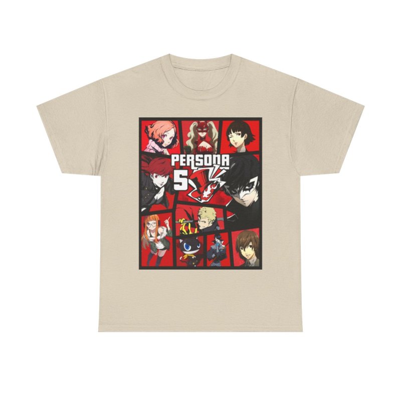 Persona Phantom Thieves Character Collage | Joker & Morgana Fan Apparel