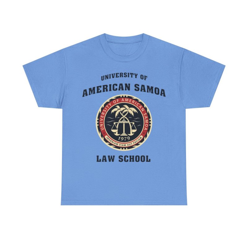 University of American Samoa Law School T-Shirt | Better Call Saul Inspired Fan Tee | Go Land Crabs Law School Graphic Shirt